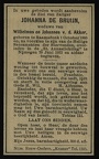 bruijn.de.j 1860-1932 akker.van.den.w.j a