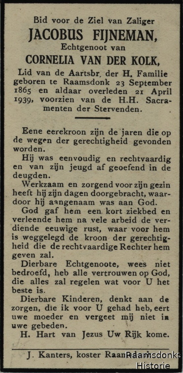 fijneman.j 1865-1939 kolk.van.der.c a
