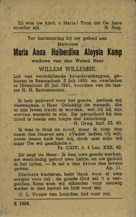 kamp.m.a.h.a 1859-1941 willemse.w a