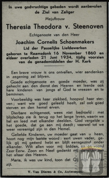 steenoven.van.t.t 1860-1934 schoenmakers.j.c b