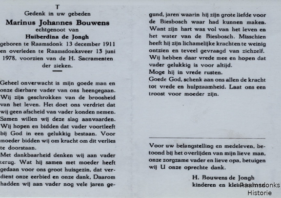 bouwens.m.j 1911-1978 jongh.de.h