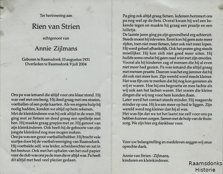 strien.van.r 1931-2004 zijlmans.a b