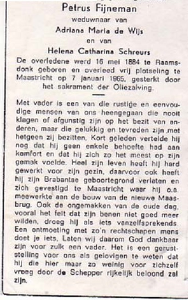 fijneman.p 1884-1965 schreurs.h.c k