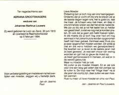grootswagers.a 1910-1994 louwers.j.m b