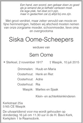 scheepers.f.h 1917-2015 oome.a.j k