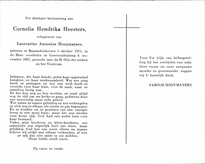 heesters.c.h 1911-1967 hooymayers.l.a b