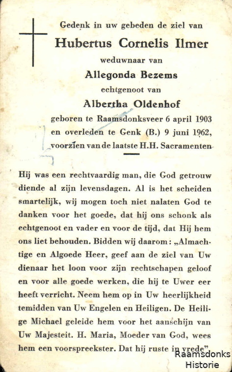 ilmer.h.c. 1903-1962 bezems.a oldenhof.a b