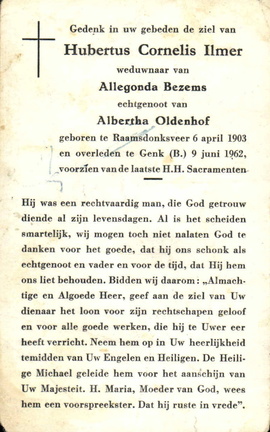 ilmer.h.c. 1903-1962 bezems.a oldenhof.a b