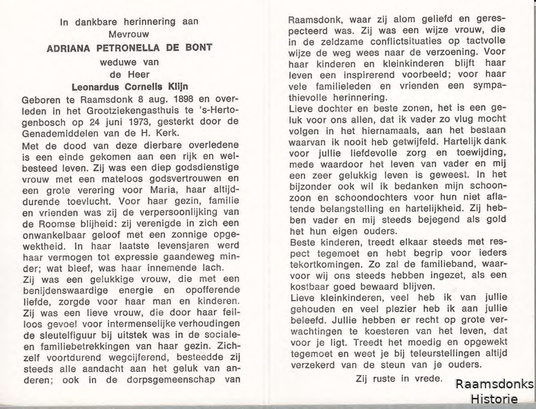 bont.de.a.p 1898-1973 klijn.l.c b