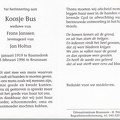 bus.k 1919-1996 janssen.f holtus.j b