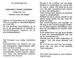 janssens.g.m 1902-1991 poppel.van.a.l b