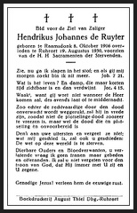 ruyter.de.h.j 1906-1930 b