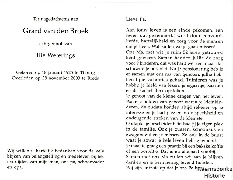 broek.v.d.grad 1925-2003 weterings.r b.