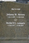 leenaarts.m.p.j 1931-2012 mertens.j.m 1929-2010 g
