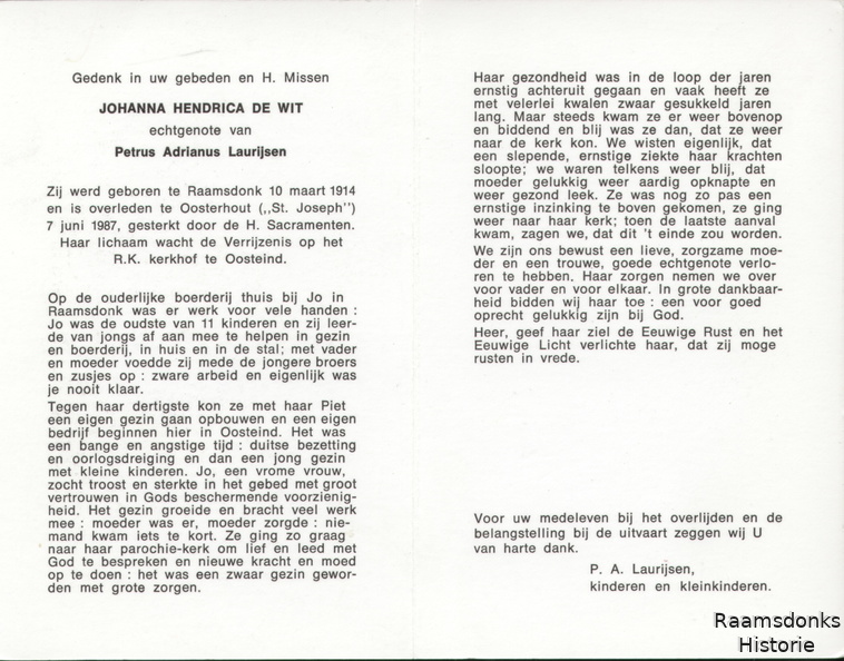 wit.de.j.h. 1914-1987 laurijsen.p.a