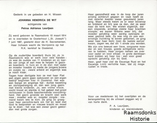 wit.de.j.h. 1914-1987 laurijsen.p.a