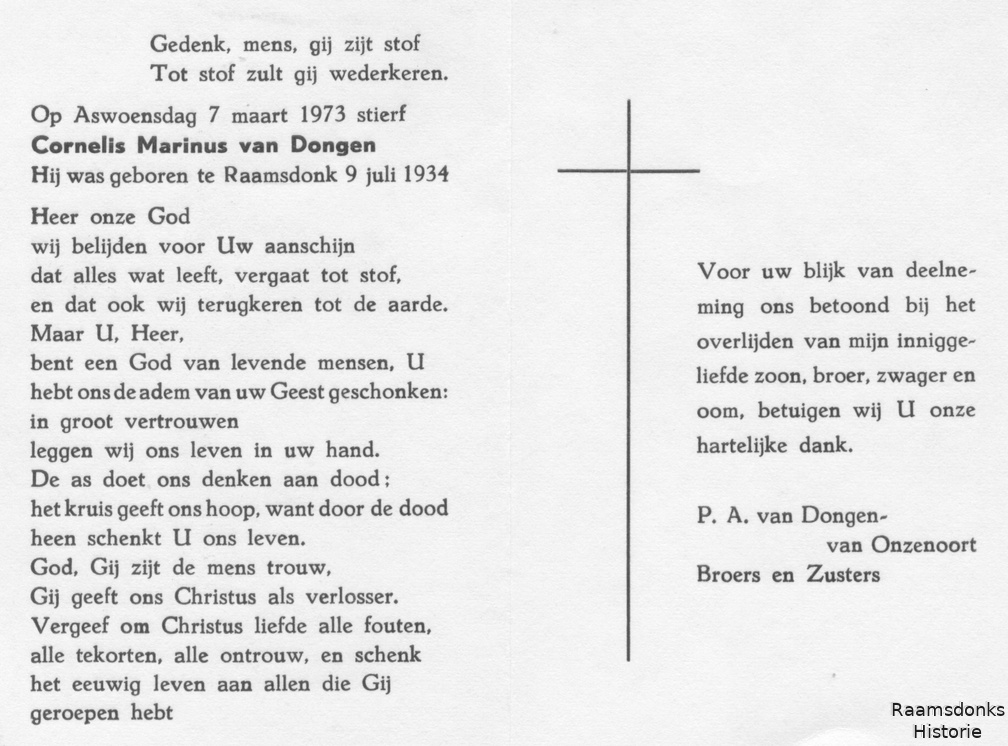 dongen.van.c.m. 1934-1973 b.