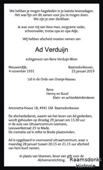 verduijn.ad. 1931-2019 blom.rens. k.