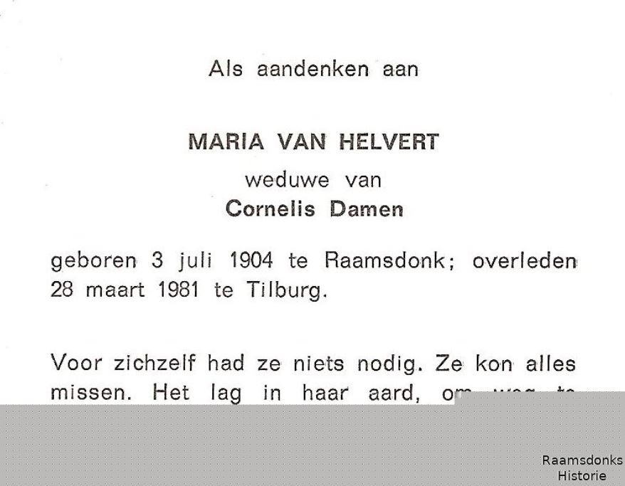helvert.van.m. 1904-1981 damen.c. b.