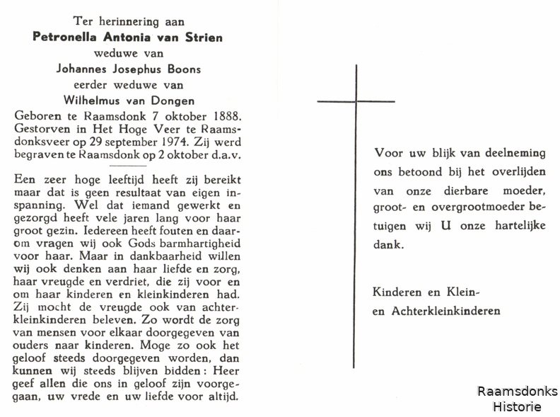 strien.van.p.a. 1888-1974 boons.j.j. dongen.van.w. b.