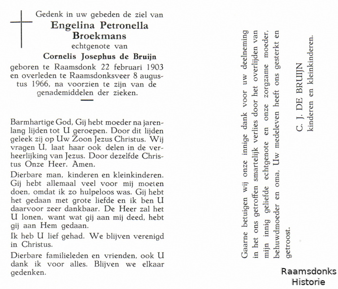 broekmans.e.p. 1903-1966 bruijn.de.c.j. b.
