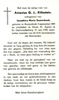 killestein.a.g.j. 1880-1958 soeterboek.j.m. b.