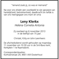 klerkx.leny.h.c.a. 1938-2013 k