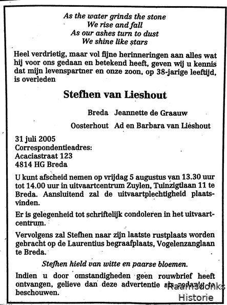 lieshout.van.stefhen. 1967-2005 grauw.de.jeanette. k1.