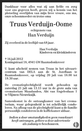 oome.truus. 1943-2012 verduijn.han. k.
