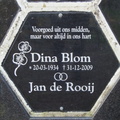 blom.dina. 1934-2009 rooij.de.jan. u.