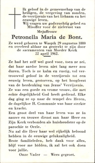 bont.de.p.m. 1880-1962 b