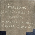 boons.petr. 1874-1954 vissers.anna.m. 1880-1961 g
