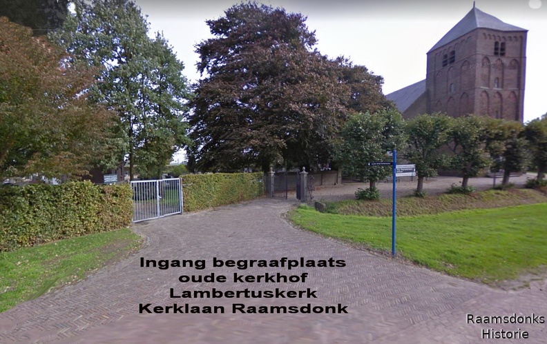 aaa-Ingang begraafplaats Lambertuskerk oud Kerklaan Raamsdonk.JPG