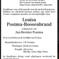 roosenbrand.louisa. 1921-2009 postma.jan.bernier. k