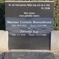 roosenbrand.m.c. 1917-1981 kip.zwiertje 1918-2004 g.