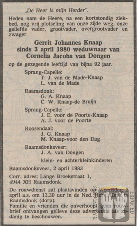 knaap.gerrit.j. 1891-1983 dongen.van.c.j. k