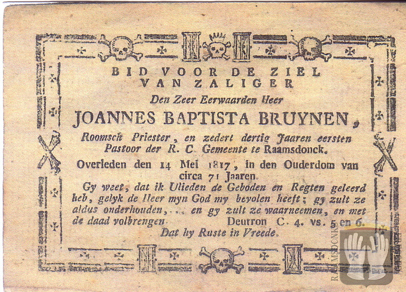 bruynen joannes baptista  1746-1817 pastoor b