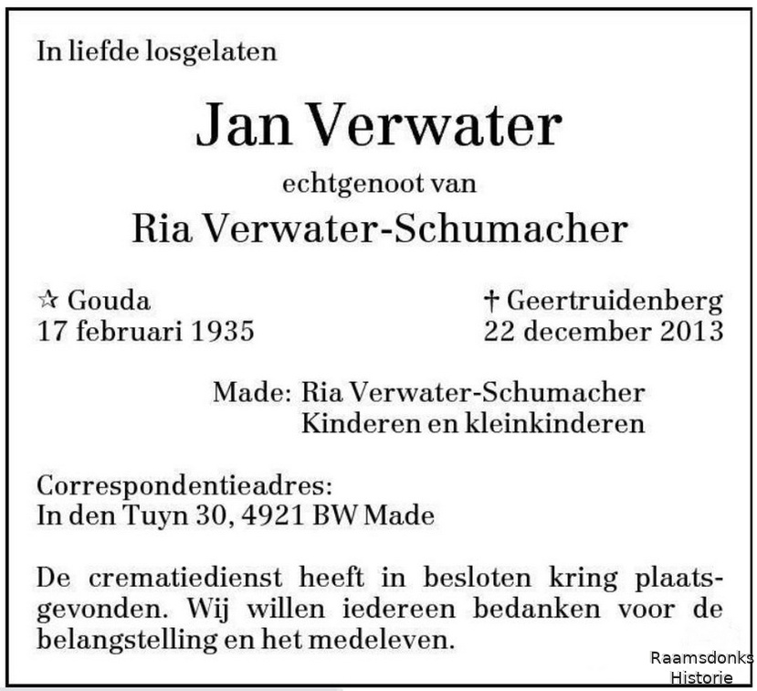 verwater.jan. 1935-2013 schumacher.ria. k