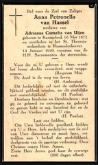 hassel.van.anna.p. 1872-1949 uijen.van.a.c. b