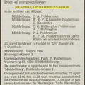 hage.hendrika. 1915 -1997 polderman.cornelis. k
