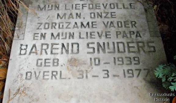 snijders.barend. 1939-1977 g