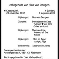 hamers.riet. 1932-2013 dongen.van.nico. k