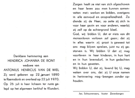 bont.de.h.j. 1890-1970 wiel.van.de.a.h. b