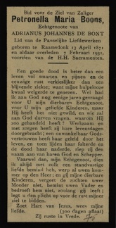 boons.p.m 1871-1931 bont.de.a.j a