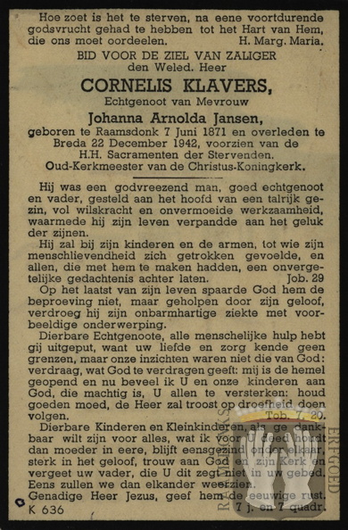 klavers.c 1871-1942 jansen.j.a b