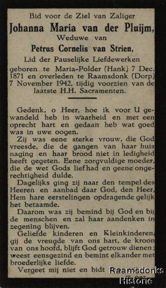 pluijm.van.der.j.m 1871-1942 strien.van.p.c b