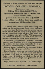 fijneman.j.c 1906-1944 bruijstens.a.c b