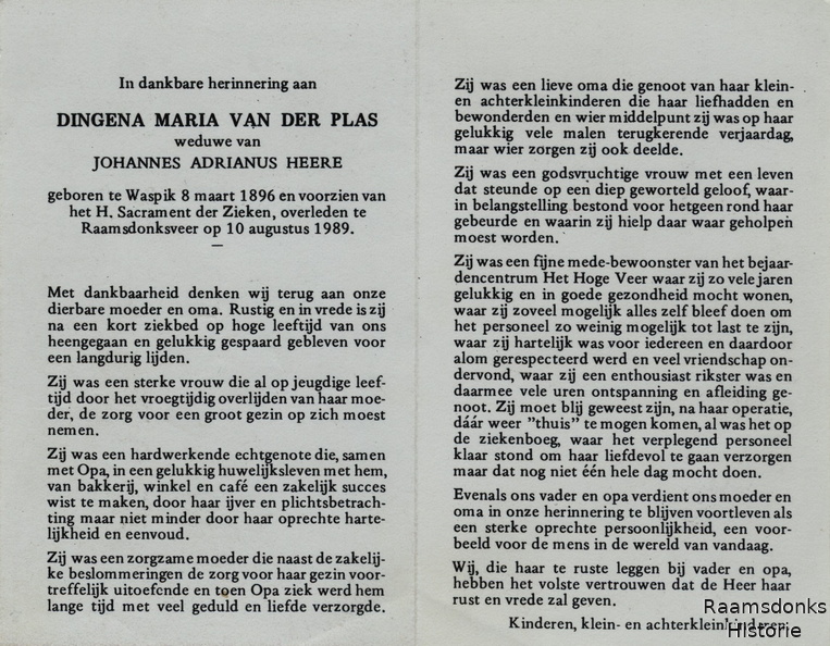 plas.van.der.d.m 1896-1989 heere.j.a b