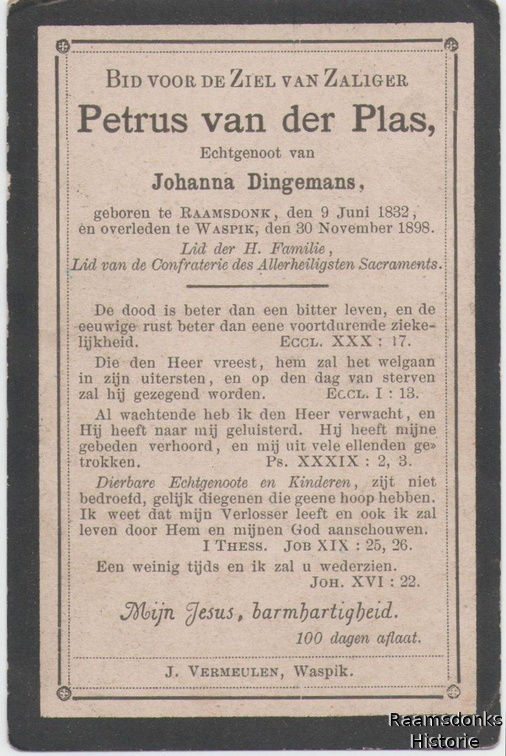 plas.van.der.p 1832-1898 dingemans.j b