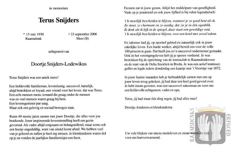 snijders.w.j 1930-2006 lodewikus.d b